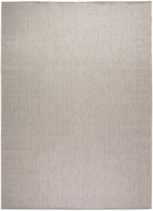 Nourison Horizon Indoor/Outdoor Grey Indoor/Outdoor Chevron Rug HOZ02