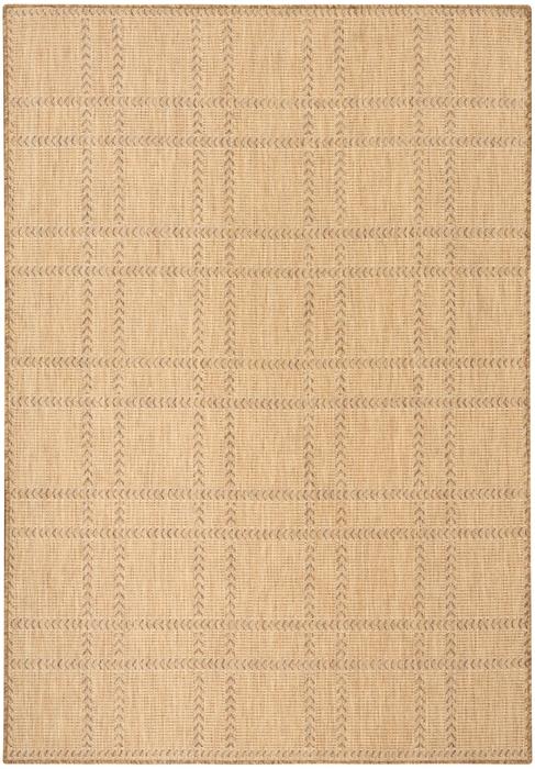 Nourison Horizon Indoor/Outdoor Natural Indoor/Outdoor Geometric Rug HOZ04