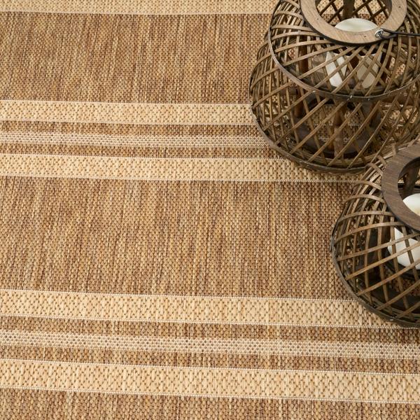 Nourison Horizon Indoor/Outdoor Natural Indoor/Outdoor Geometric Rug HOZ05