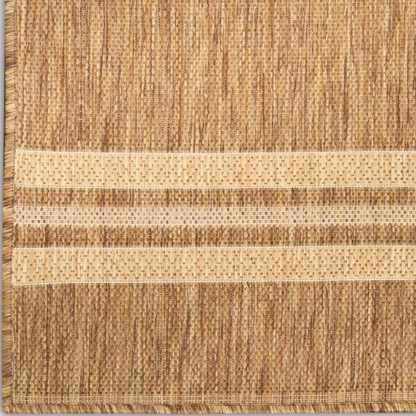 nourison Horizon Indoor/Outdoor Natural Indoor/Outdoor Geometric Rug HOZ05