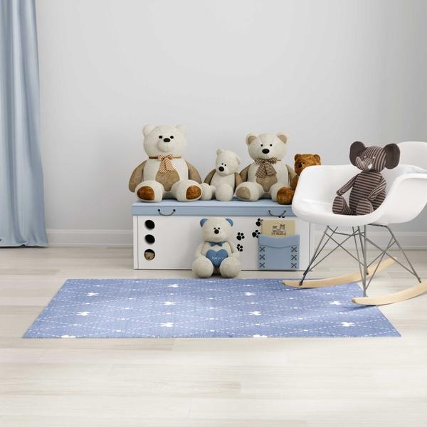 Nourison Imagination Blue Indoor Only Graphic Rug IMA15