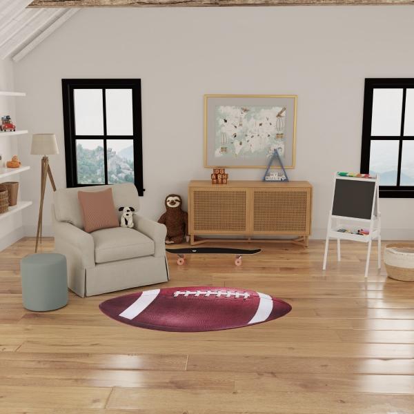 nourison Imagination Brown Indoor only Graphic Rug IMA04