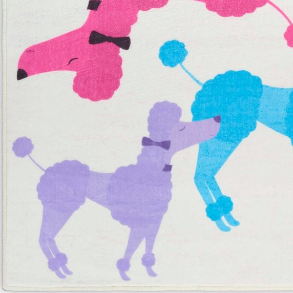 nourison Imagination Ivory Multicolor Indoor only Graphic Rug IMA20