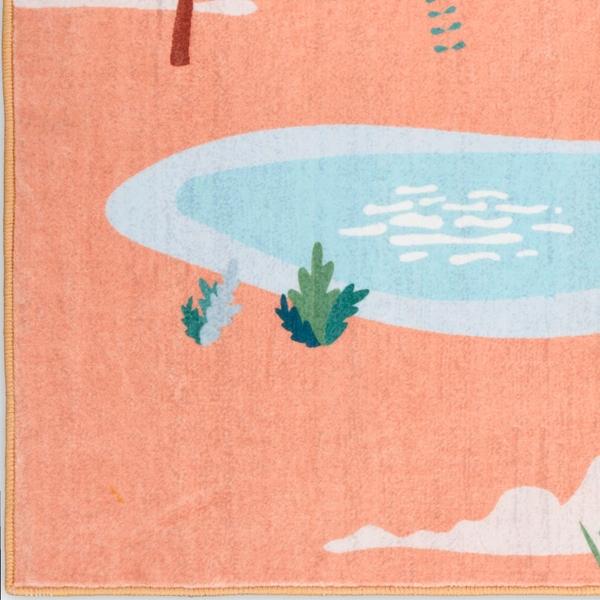 nourison Imagination Multicolor Indoor only Graphic Rug IMA21