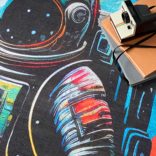 Nourison Imagination Multicolor Indoor Only Graphic Rug IMA09