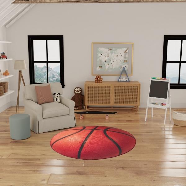 nourison Imagination Orange Indoor only Graphic Rug IMA03