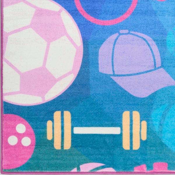 nourison Imagination Purple Indoor only Graphic Rug IMA07