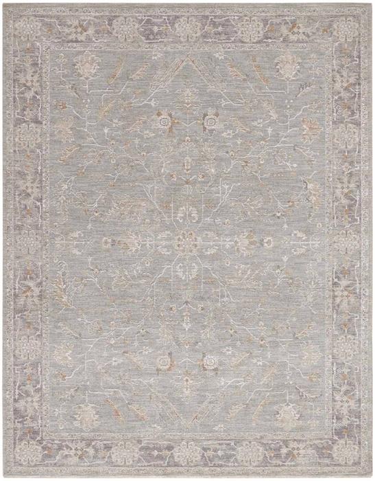 Nourison Infinite Blue Ivory Indoor Only Persian Rug IFT01 Home