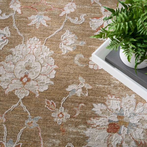 Nourison Infinite Mocha Indoor Only Persian Rug IFT04 Home