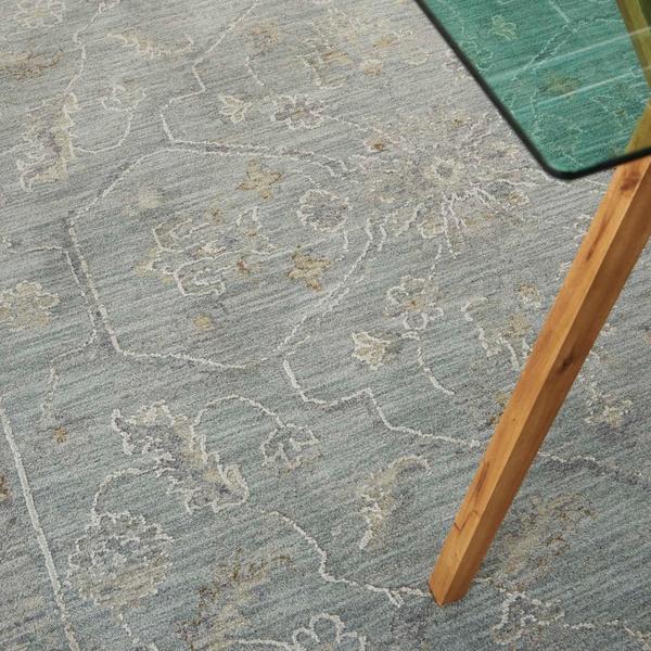 Nourison Infinite Persian Farmhouse Blue Rug IFT02 Home