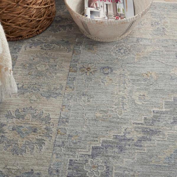 Nourison Infinite Persian Farmhouse Grey Rug IFT02 Home