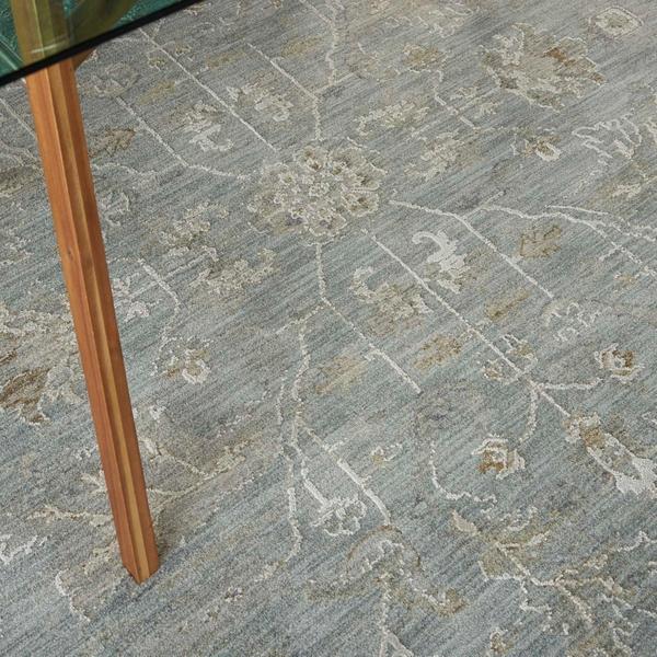 Nourison Infinite Persian Floral Blue Rug IFT05 Home