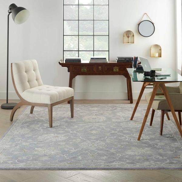 nourison Infinite Persian Floral Grey Rug IFT04 Home