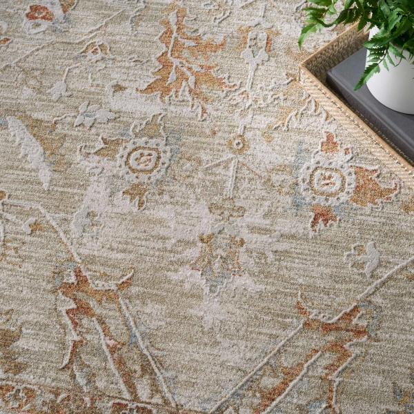 Nourison Infinite Sage Ivory Indoor Only Persian Rug IFT01 Home