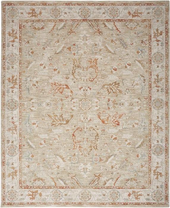 Nourison Infinite Sage Ivory Indoor Only Persian Rug IFT01 Home