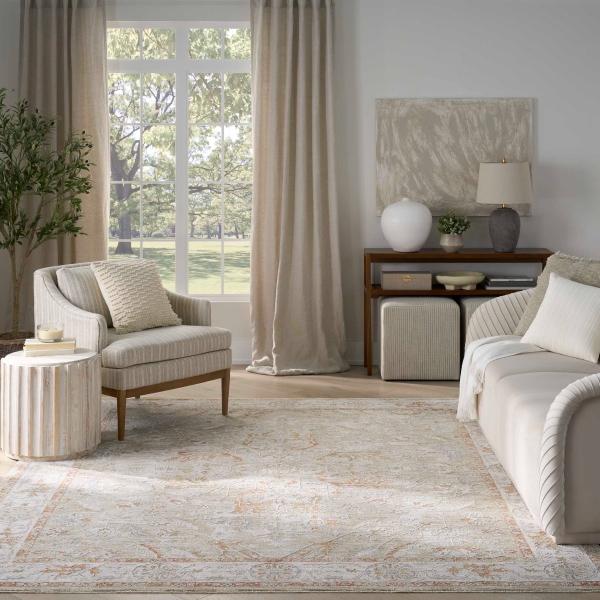 nourison Infinite Sage Ivory Indoor only Persian Rug IFT01 Home