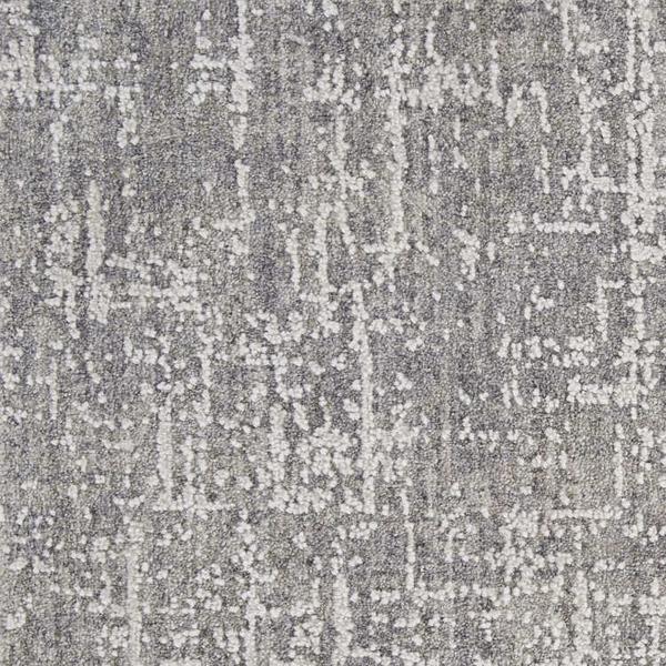 nourison INFINITE TEXTURE IFT59 GRANITE 27" ROLL RUNNER