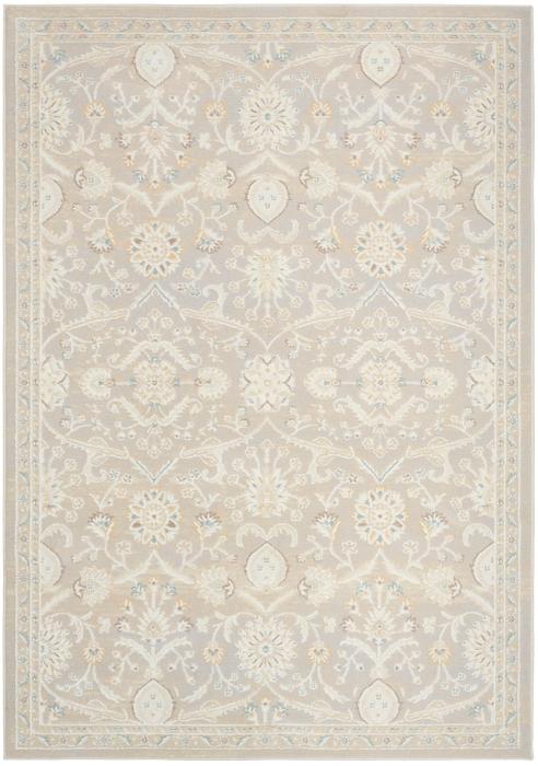 Nourison Isla Light Grey Indoor Only Persian Rug ISL01