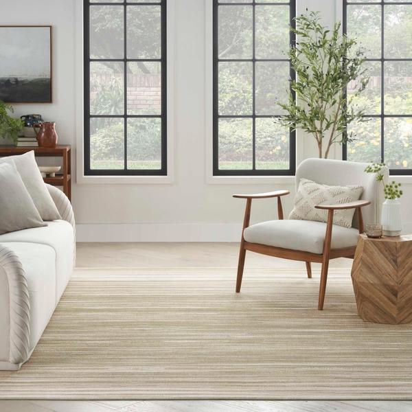 Nourison Jubilant Green Ivory Indoor Only Abstract Rug JUB04 Home