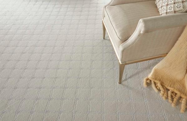 Nourison LUMIERE LATTICE LUMLT LINEN BROADLOOM CARPET