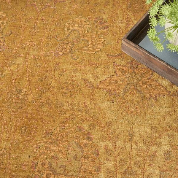 Nourison Luxurious Gold Indoor Only Persian Rug LRS02 Home