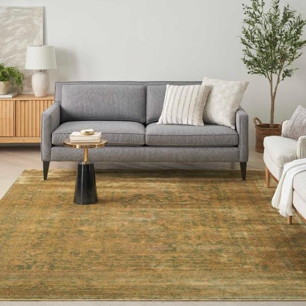 nourison Luxurious Olive Indoor only Persian Rug LRS01 Home