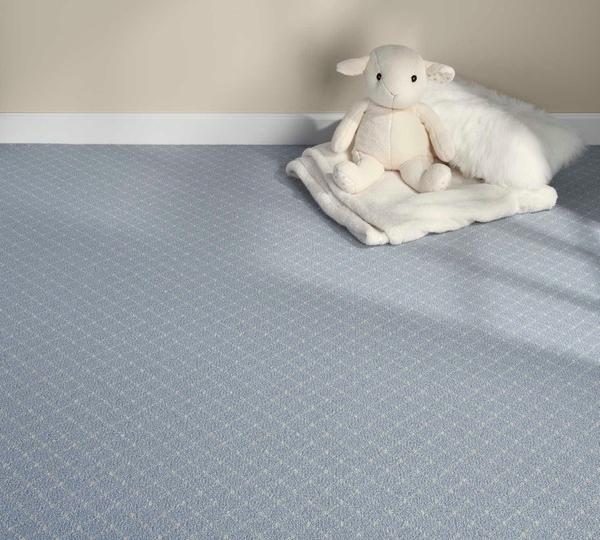 Nourison LUXURY DISTINCTIVE 2 DIS2 SOFT BLUE BROADLOOM CARPET