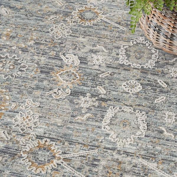 Nourison Lynx Charcoal Indoor Only Persian Rug LNX08 Home