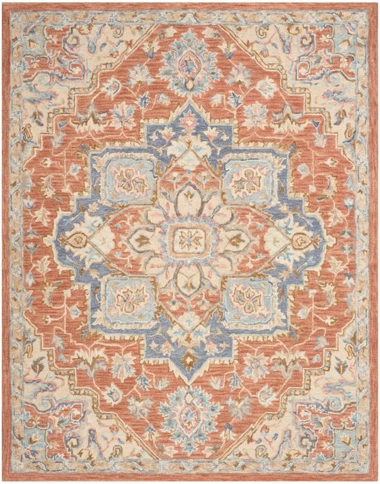 Nourison Maison Rust Ivory Indoor Only Persian Rug MSO06