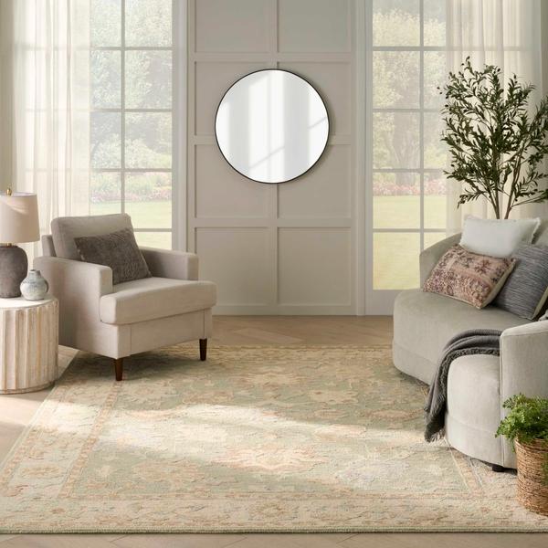 nourison Maison Sage Ivory Indoor only Persian Rug MSO05