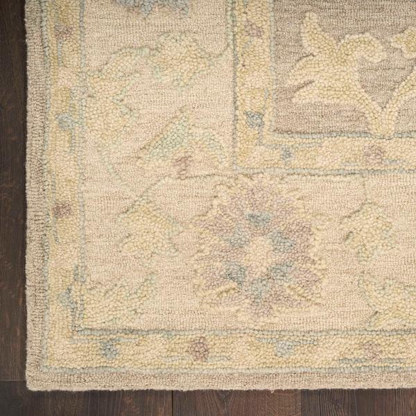 Nourison Maison Taupe Ivory Indoor Only Persian Rug MSO01