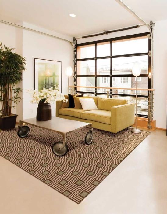 Nourison MANHATTAN GRAMERCY MHT03 CAMOUFLAGE BROADLOOM CARPET