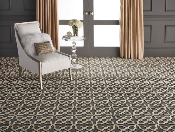 Nourison MANHATTAN UPTOWN MHT04 SHALE BROADLOOM CARPET