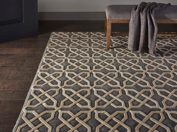 Nourison MANHATTAN UPTOWN MHT04 SHALE BROADLOOM CARPET