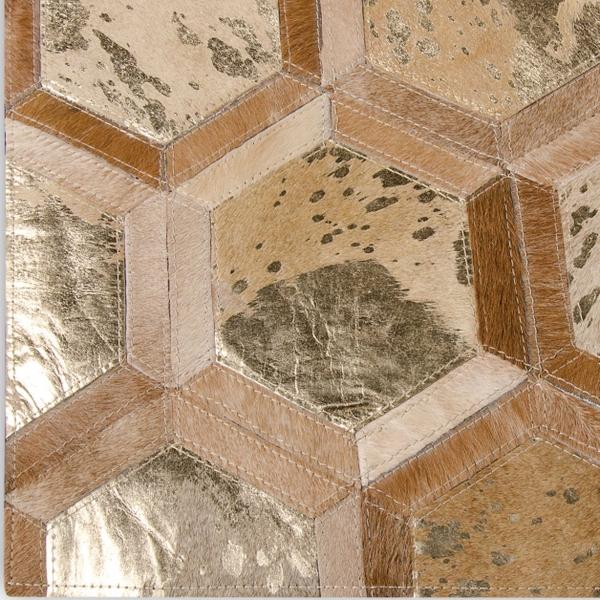 nourison MICHAEL AMINI CITY CHIC MA100 AMBER/GOLD AREA RUG