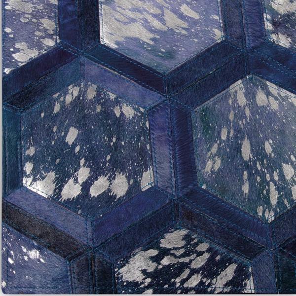 Nourison MICHAEL AMINI CITY CHIC MA100 COBALT AREA RUG