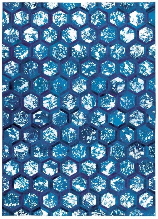 Nourison MICHAEL AMINI CITY CHIC MA100 COBALT AREA RUG