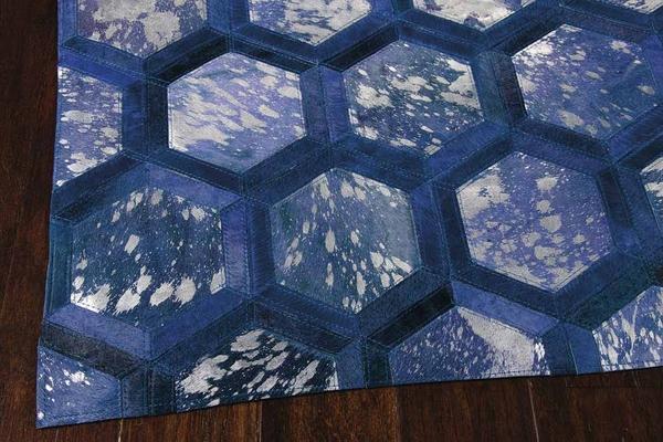 Nourison MICHAEL AMINI CITY CHIC MA100 COBALT AREA RUG