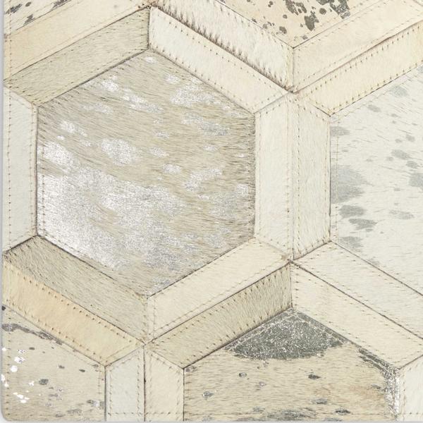 nourison MICHAEL AMINI CITY CHIC MA100 SNOW AREA RUG