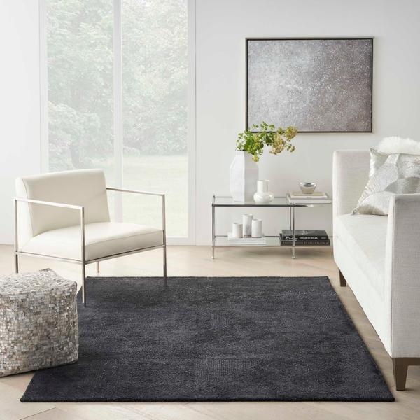 Nourison MICHAEL AMINI MA30 STAR SMR01 BLACK AREA RUG
