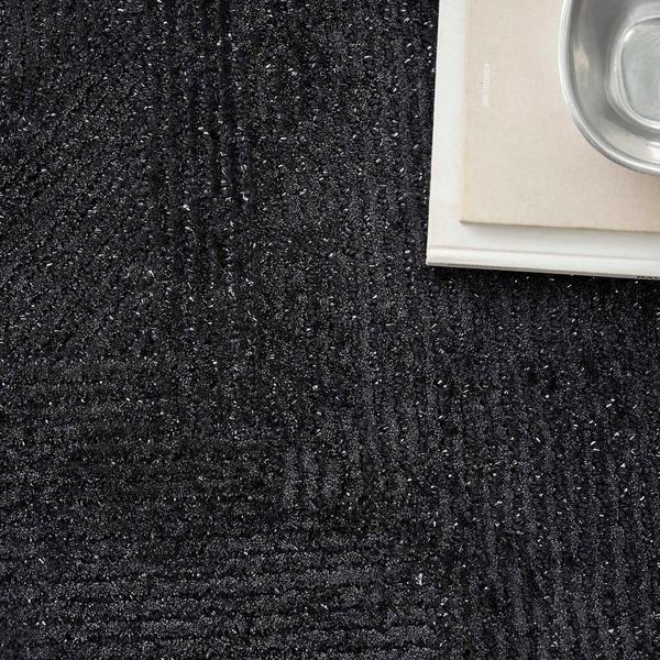 Nourison MICHAEL AMINI MA30 STAR SMR01 BLACK AREA RUG