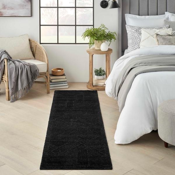 Nourison MICHAEL AMINI MA30 STAR SMR01 BLACK AREA RUG