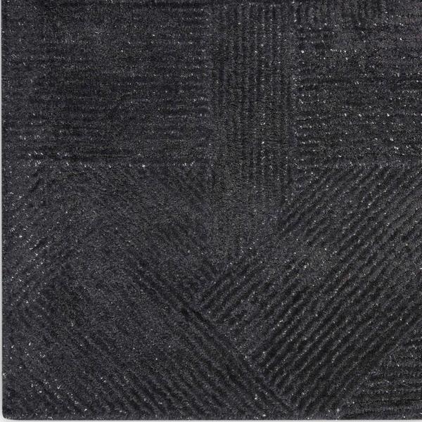 nourison MICHAEL AMINI MA30 STAR SMR01 BLACK AREA RUG
