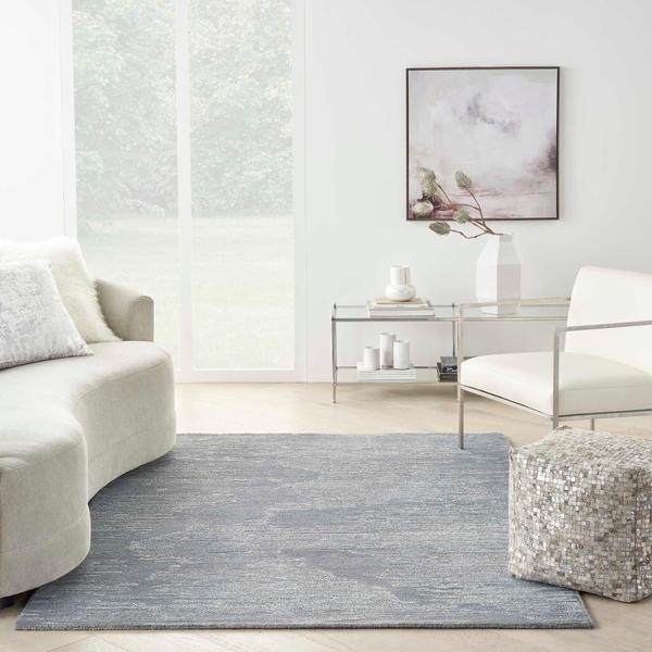Nourison MICHAEL AMINI MA30 STAR SMR02 BLUE AREA RUG