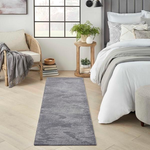 Nourison MICHAEL AMINI MA30 STAR SMR02 BLUE AREA RUG
