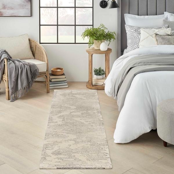 Nourison MICHAEL AMINI MA30 STAR SMR02 IVORY/GREY AREA RUG