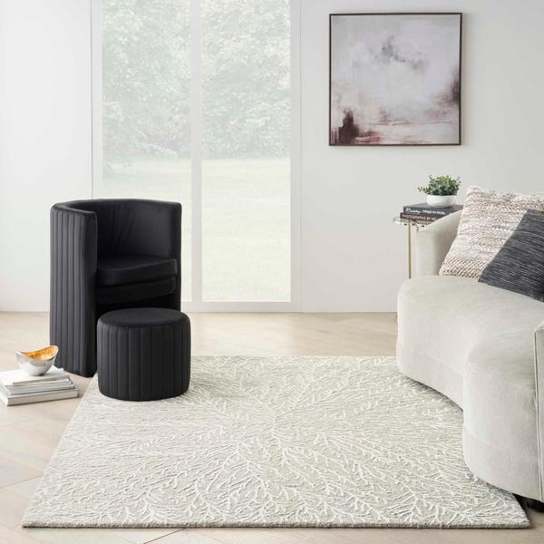 Nourison MICHAEL AMINI MA30 STAR SMR03 IVORY AREA RUG
