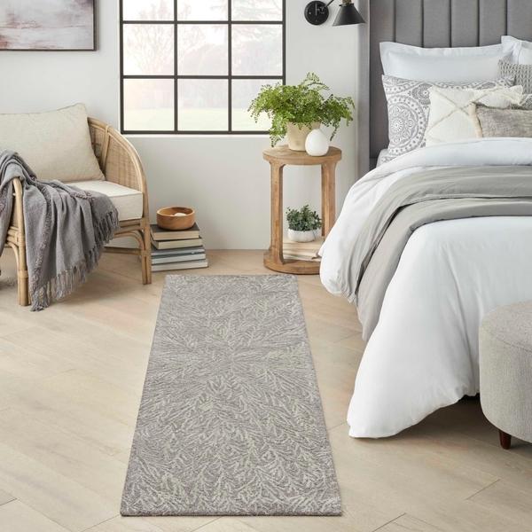 Nourison MICHAEL AMINI MA30 STAR SMR03 SLATE/TEAL AREA RUG