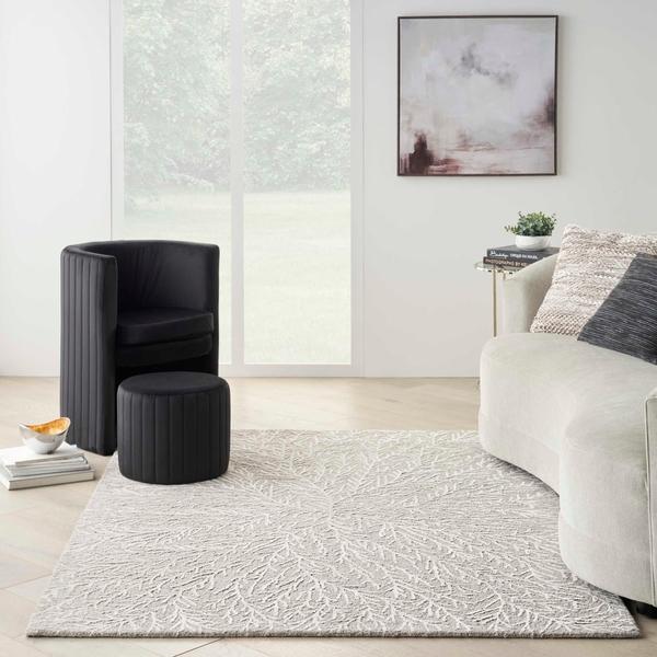 Nourison MICHAEL AMINI MA30 STAR SMR03 TAUPE AREA RUG