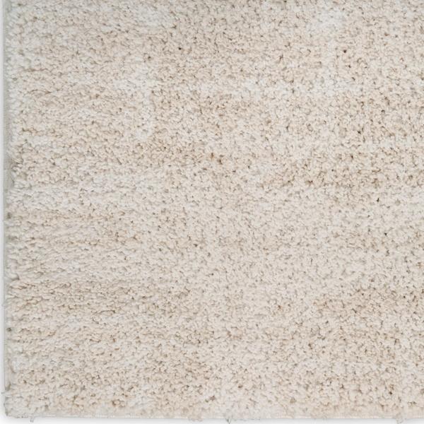 nourison Modern Shag Ivory Beige Indoor only Abstract Rug MMD04